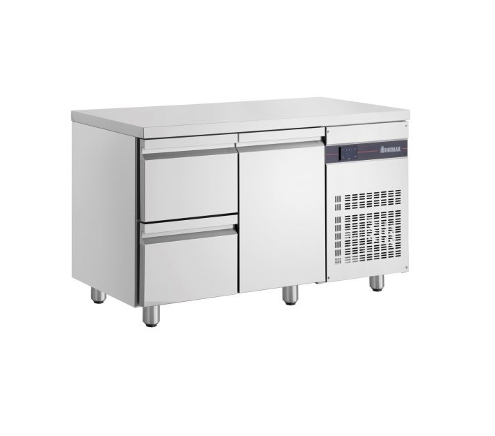 Inomak kølebord m/ 1 låge + 2 skuffer - ikaline -