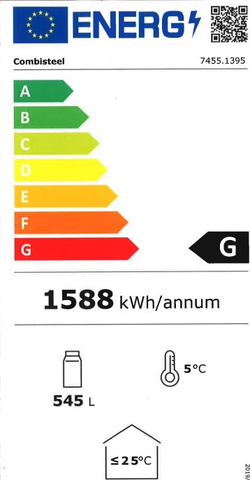 FLASKEKØLESKAB MED SKYDELÅGER 750 L - ikaline -