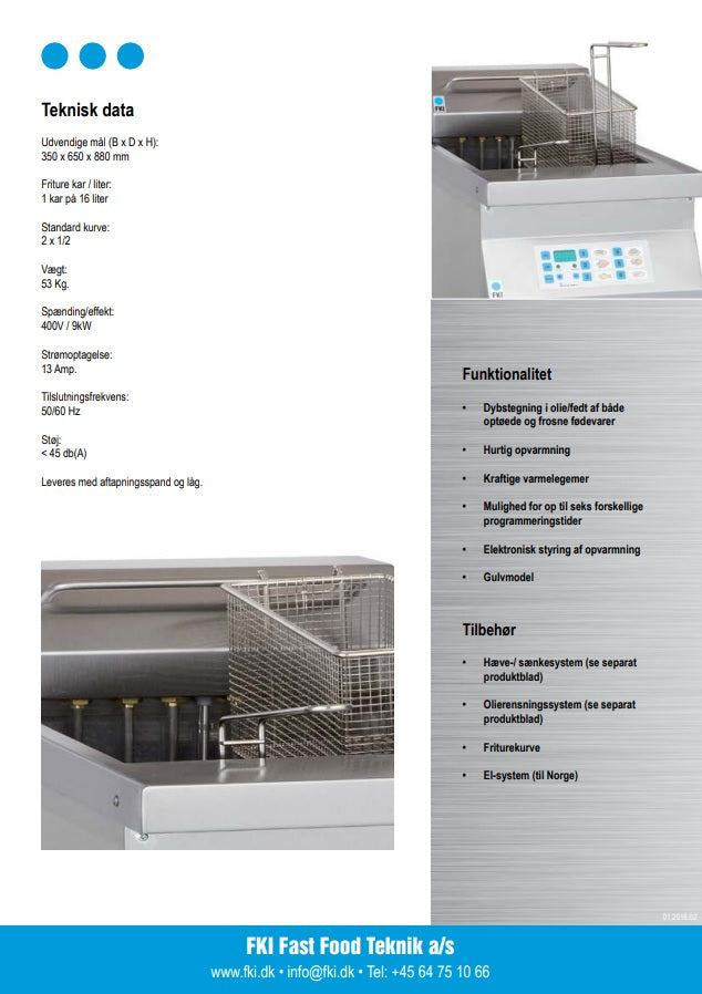 Gulvfriture FKE 169EG - ikaline -  