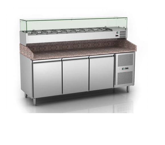 Pizzadisk komplet - ikaline -  