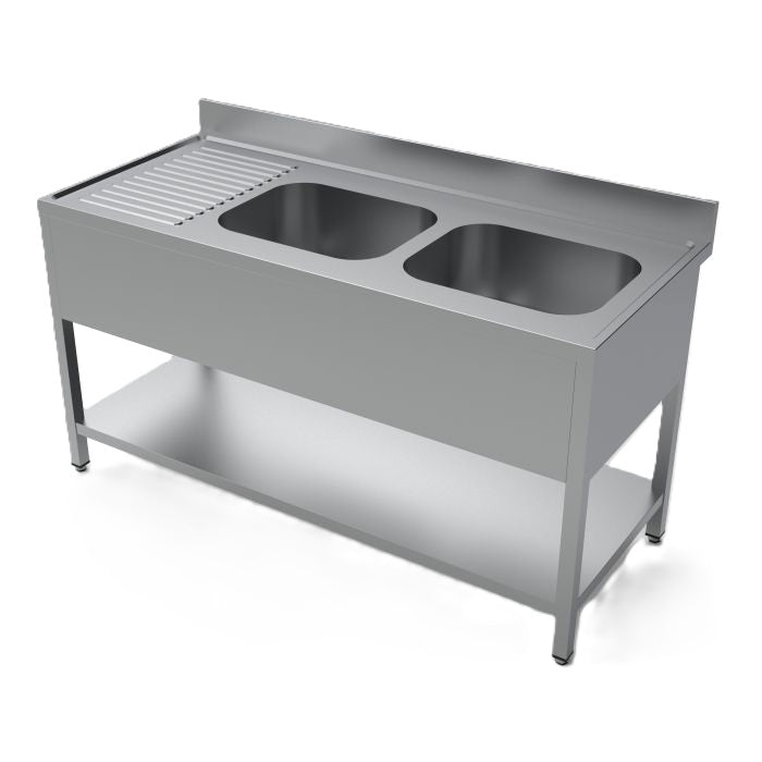 Stålbord 1600 - ikaline -  