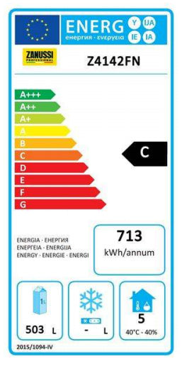 Zanussi Køleskab NAU Maxi - ikaline -  
